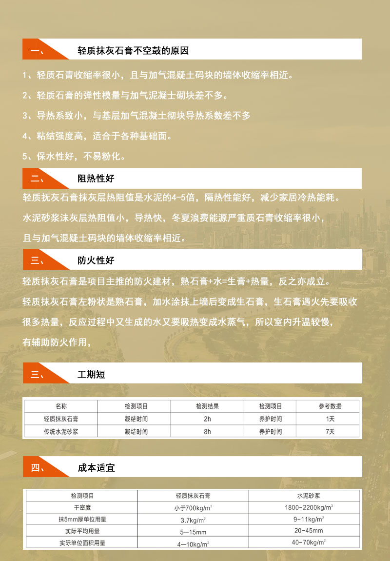 东营轻质抹灰石膏